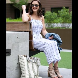 RAILS STRIPED JUMPSUIT